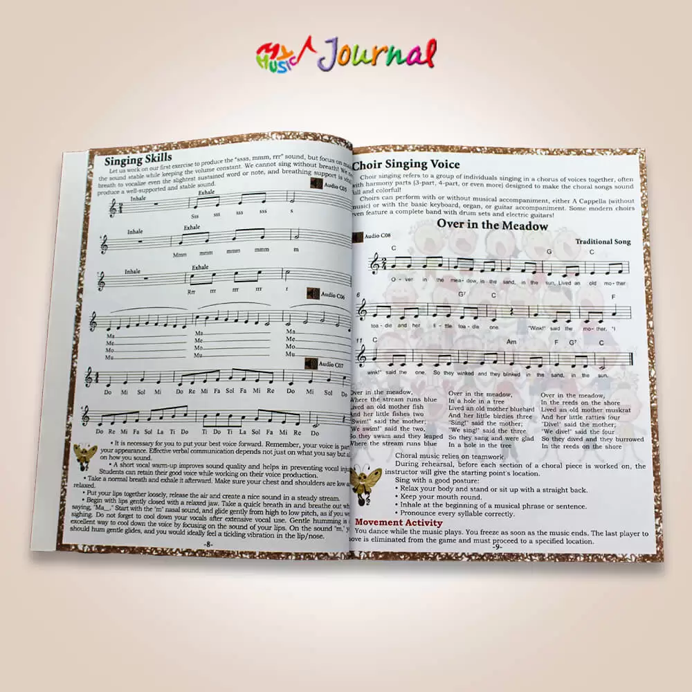 My Music Journal Series – Music Curriculum for Third Grade